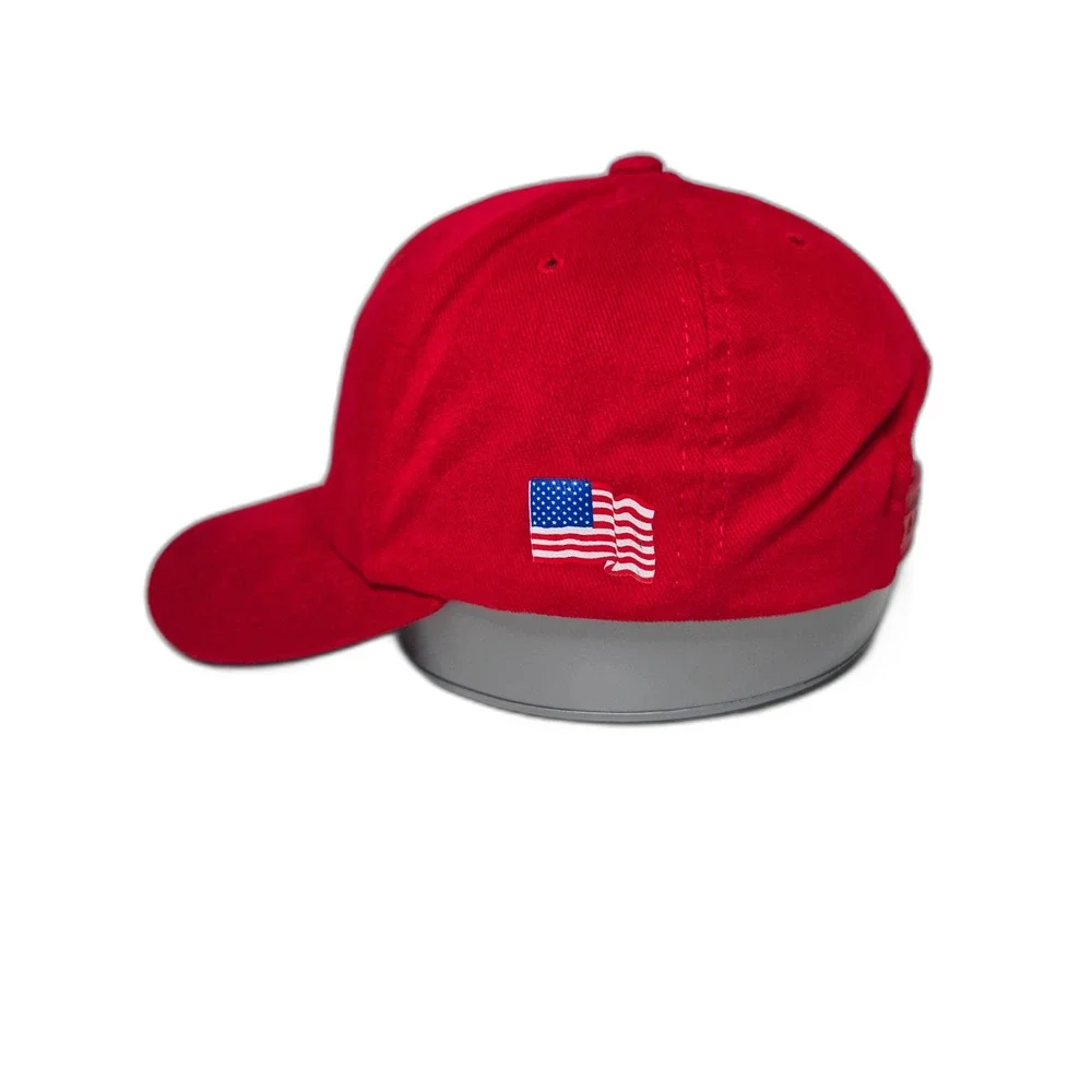 Boro Sand & Stone Corp Red Snapback Hat | Yupoong One Size Adjustable Cap
